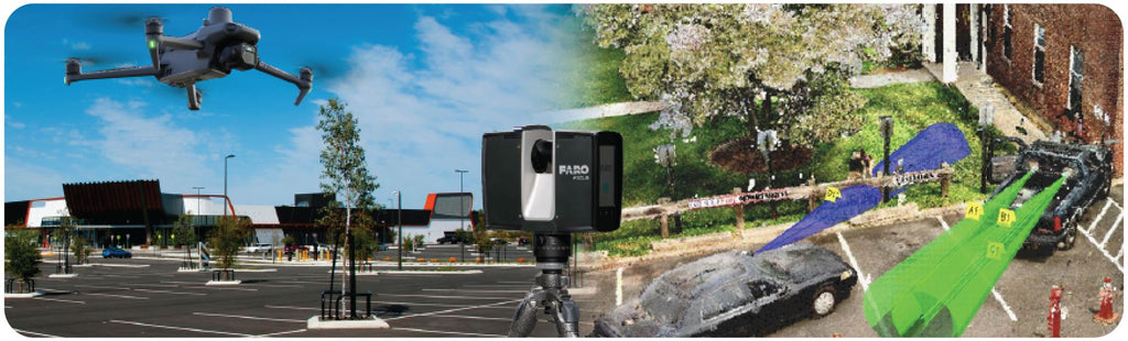 Combining drone photos and 3D laser scans with FARO Zone 3D Expert Software